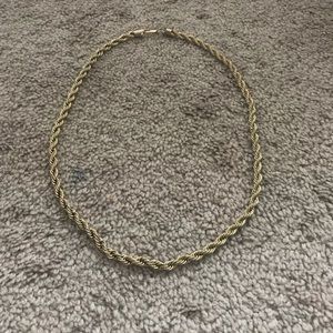 Gold plated chain